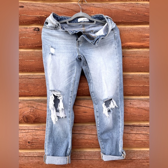 NWOT The Post Kancan distressed mom jean 25 - Picture 3 of 4